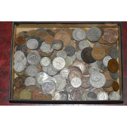 337 - tray of various coins