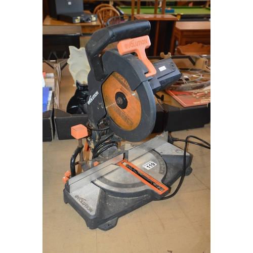 119 - evolution mitre saw