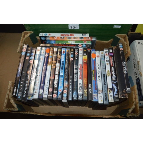 133 - box of dvds