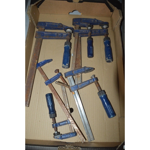 22 - box of clamps