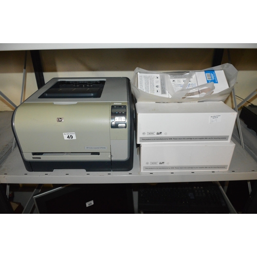 49 - hp printer & cartridges