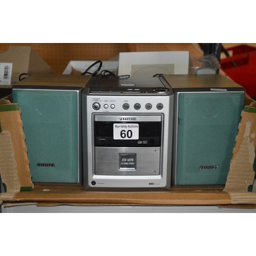 60 - aiwa stereo system