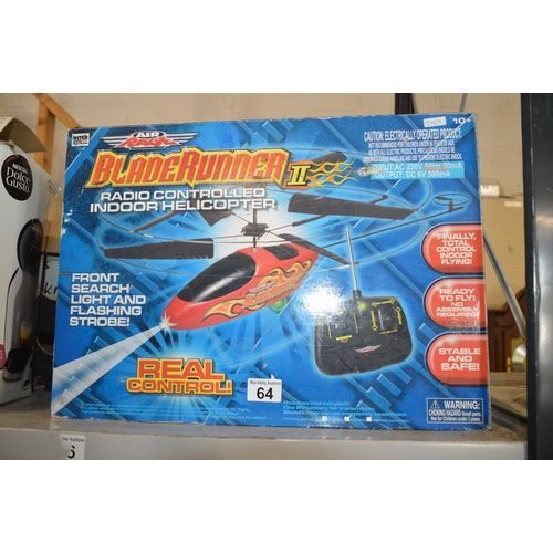 64 - blade runner r/c helicopter