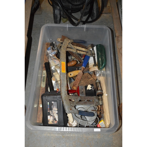 77 - tub of assorted tools