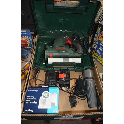 125 - Bosch power saw, etc