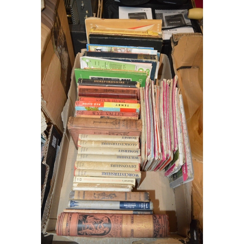 104 - box of books & maps