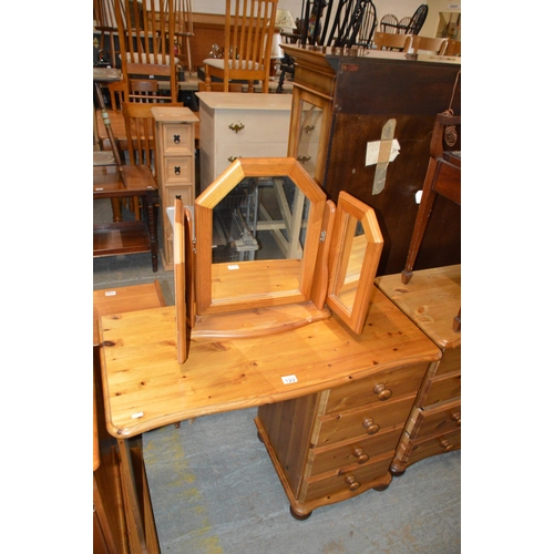 122 - pine dressing table