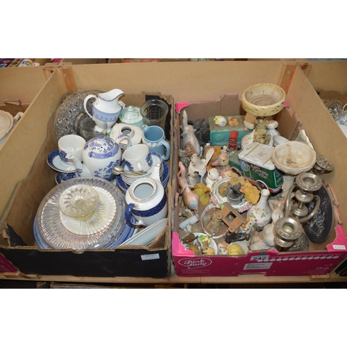 2 boxes of china etc.