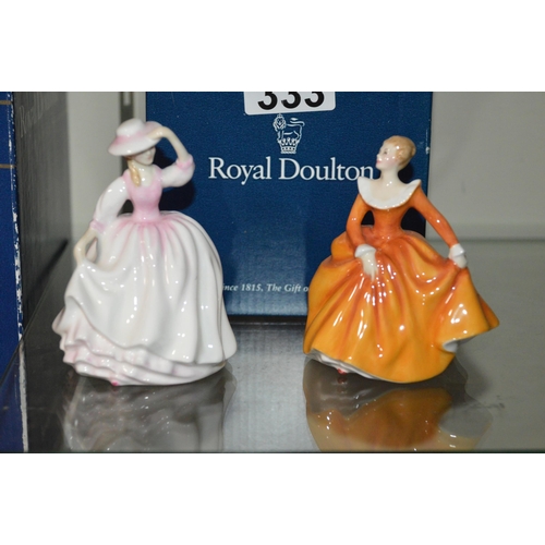 333 - 2 royal doulton figurines