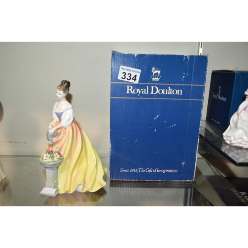 334 - royal doulton alexandra figurine