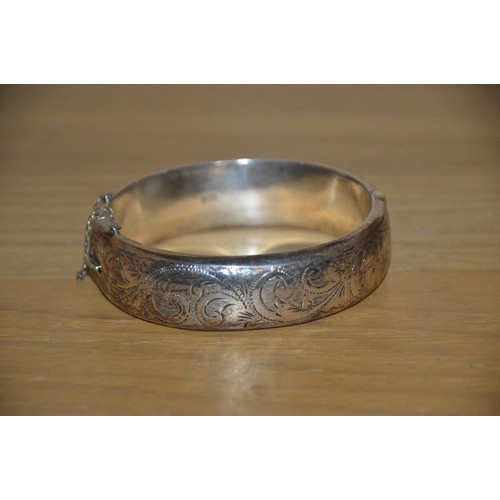 360 - sterling silver bangle