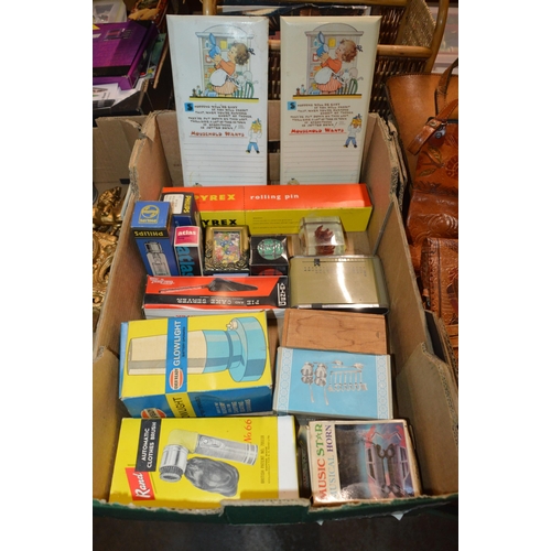 box of misc. goods