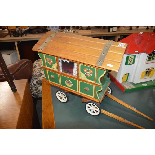 handmade gypsy wagon