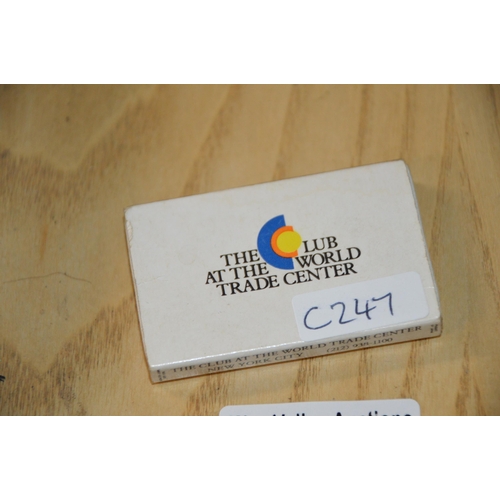 402 - the club world trade center matchbox