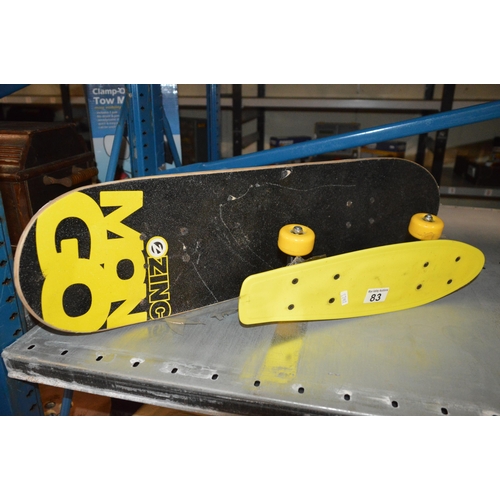 83 - 2 skateboards