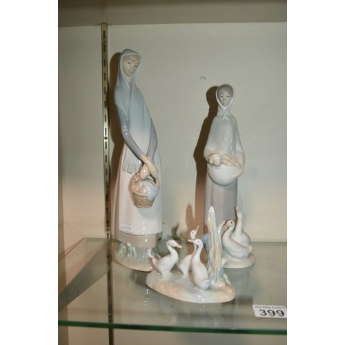 399 - 3 nao by lladro figurines