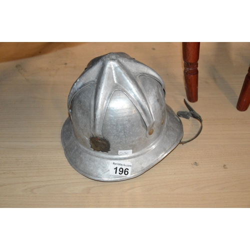 196 - vintage fire helmet