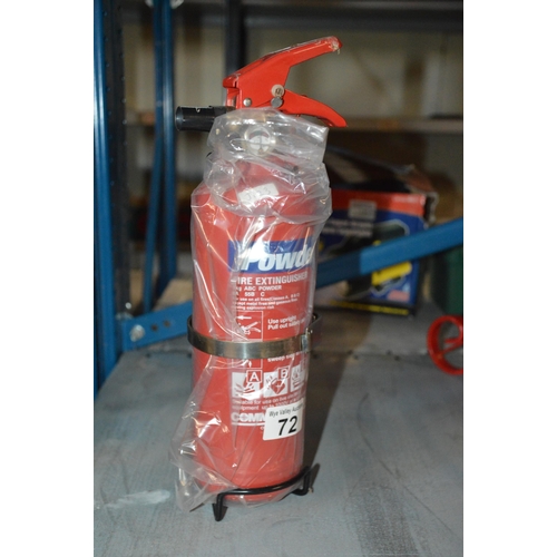 72 - fire extinguisher