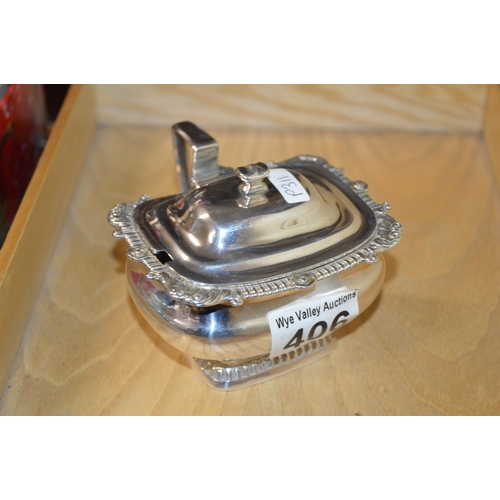 406 - sterling silver pot (235g)