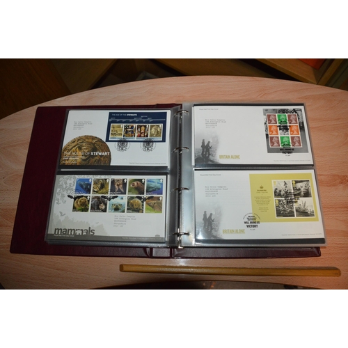 412 - album of first day cover stamps