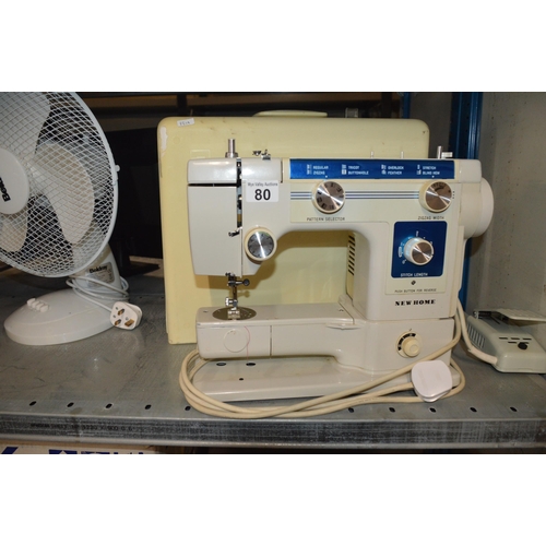 80 - new home sewing machine