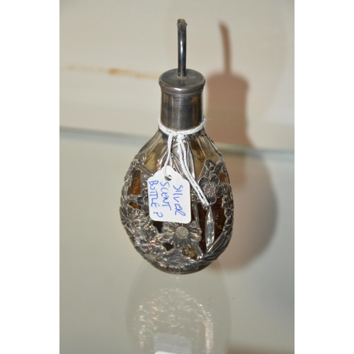 549 - silver scent bottle