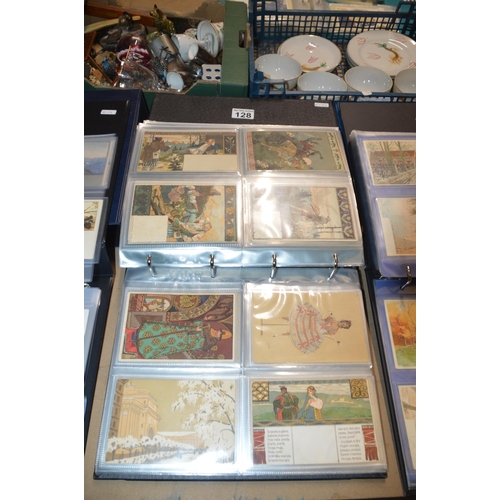 128 - album of postcards