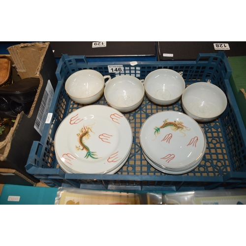 146 - oriental tea set