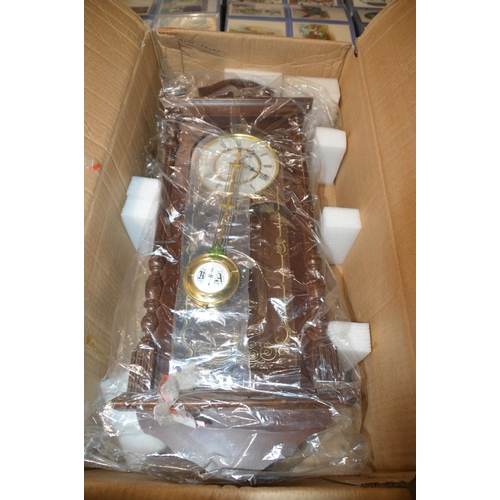 150 - boxed wall clock