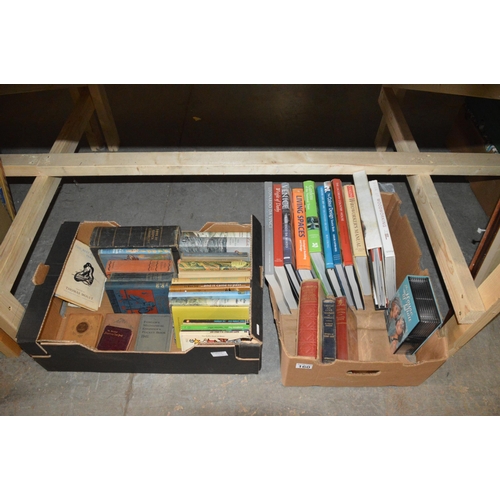 160 - 2 boxes of books