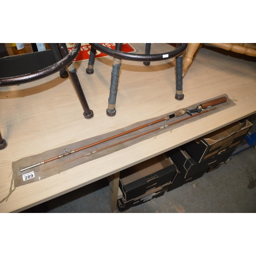 289 - vintage fishing rod