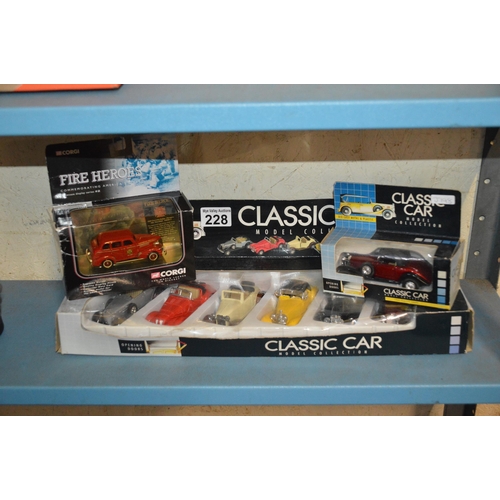 228 - qty of collectable model cars