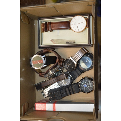 257 - box of various watches