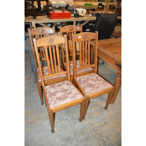 142 - set of 4 dining chairs