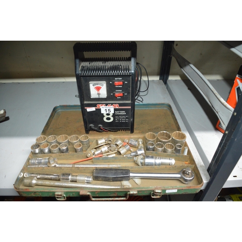 15 - socket set & battery charger