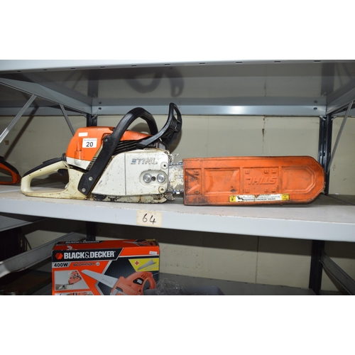 20 - stihl chainsaw