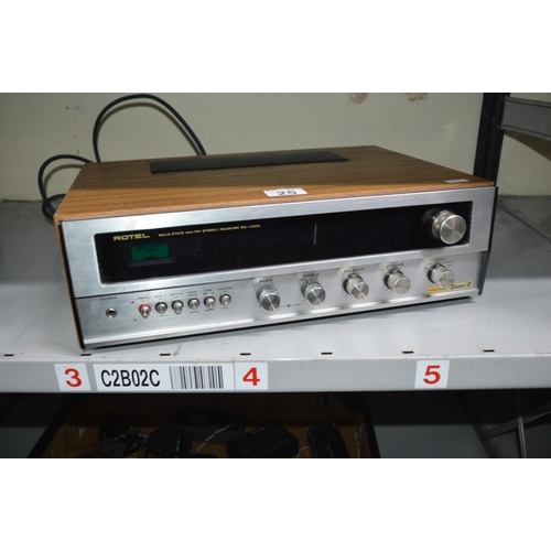 25 - rotel stereo receiver