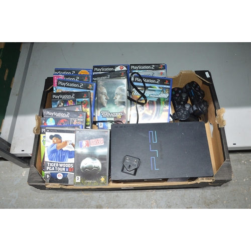 26 - playstation 2 console & games