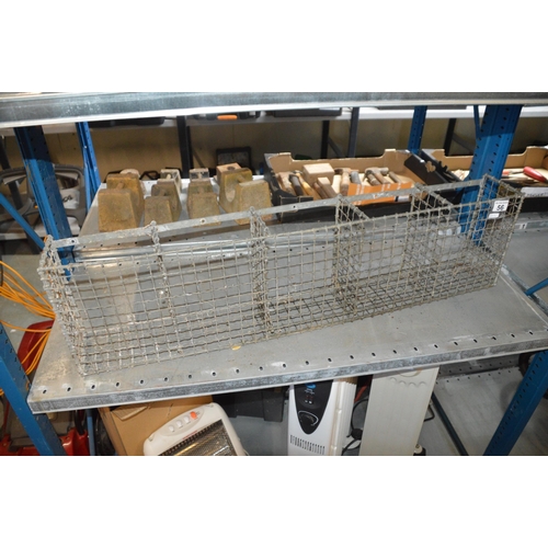 56 - galv wire rack