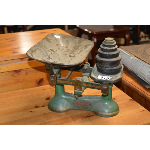 vintage scales & weights