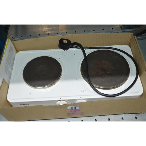 63 - electric portable hob