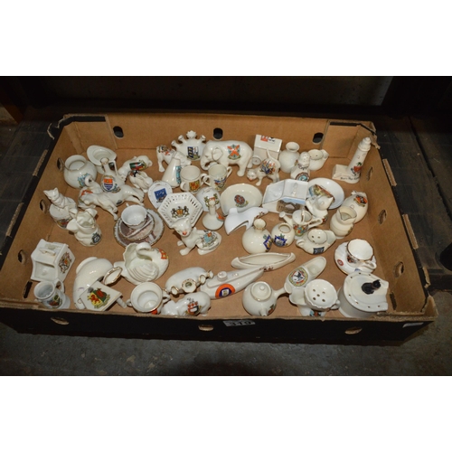 box of crest ware