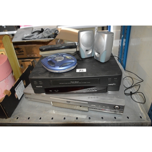 75 - dvd recorder & other electrical goods