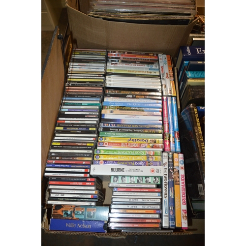 79 - box of dvds & cds