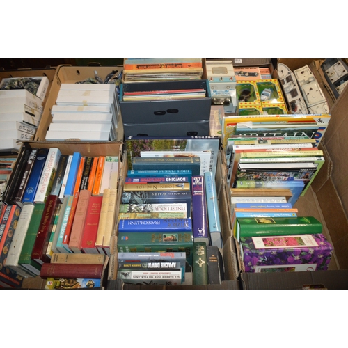 96 - 3 boxes of books