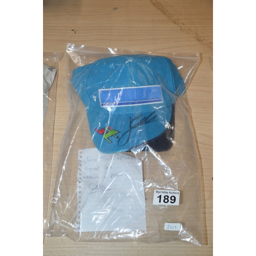 signed f1 jarno truilli cap