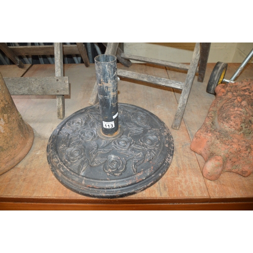 parasol base, AF