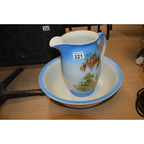wash bowl & jug
