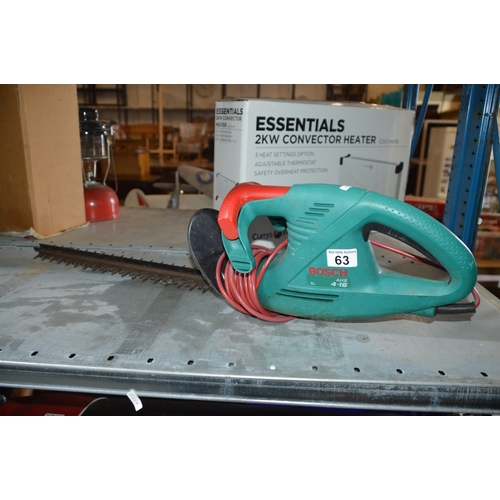 63 - bosch hedge trimmer