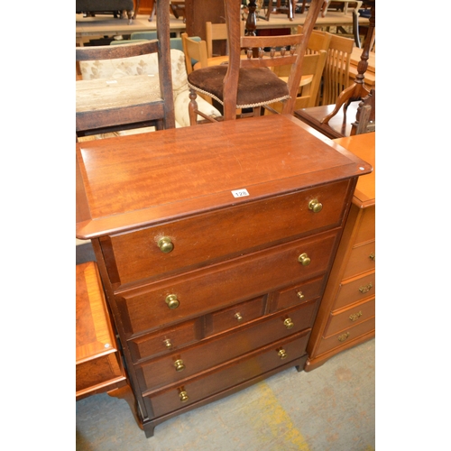 stag chest of drawers